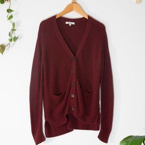 Madewell Maroon Cardigan - XXS